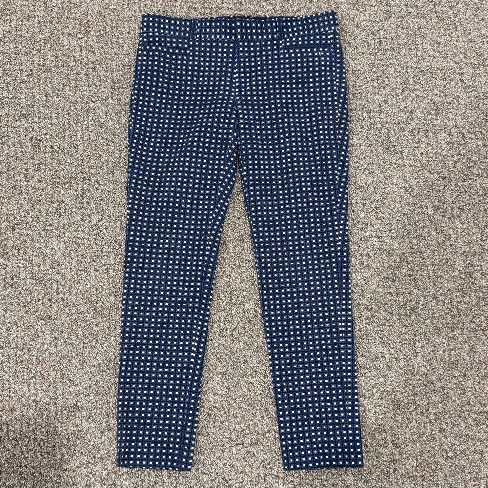 Banana republic SLOAN-FIT BLUE PRINT SLIM ANKLE PANT ❤️ - Picture 4 of 10